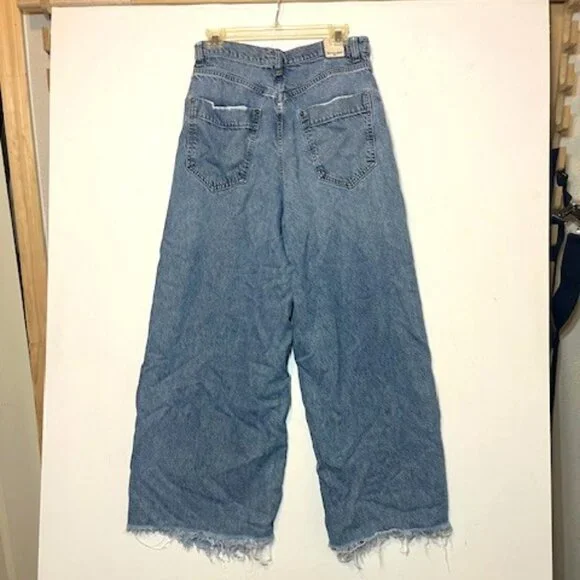 We The Free Old West Slouchy High Rise Wide Leg Jeans (StyleOB1280913) Sz 29 - Picture 4 of 9